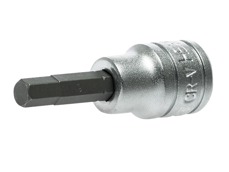 S2 Hex Socket Bit 3/8in Drive 6mm