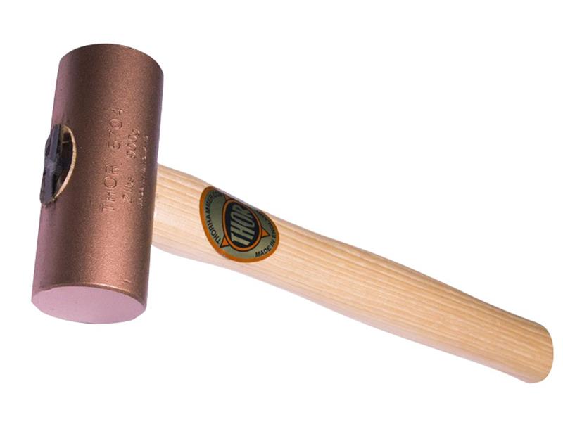 Round Solid Copper Mallet 38mm 890g