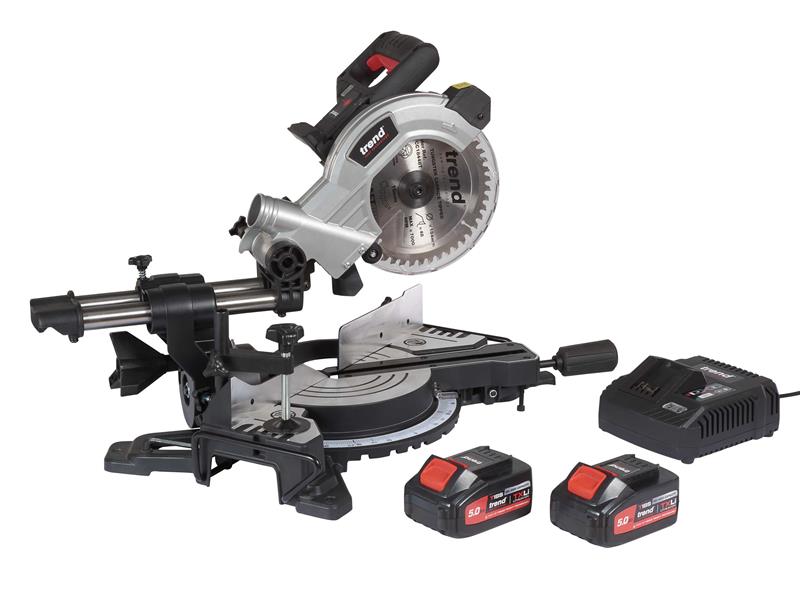 T18S/MS184S2 Mitre Saw 18V 2 x 5.0Ah Li-ion