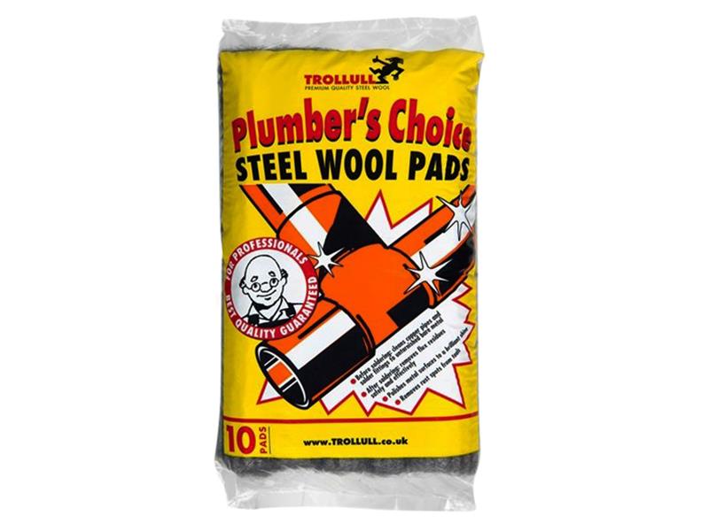 Plumbers Choice Steel Wool Pads 200g
