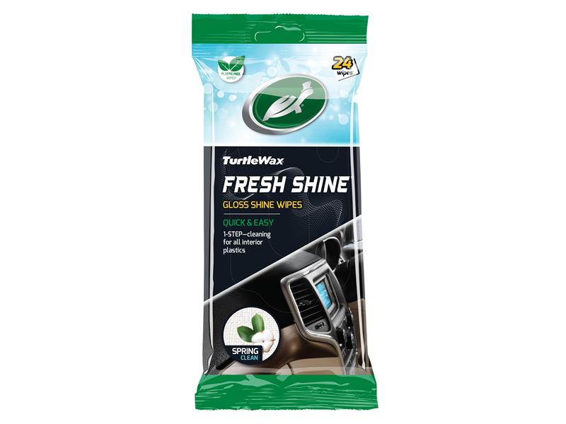 Fresh Shine Gloss Wipes, Spring Fresh (Pack of 24)