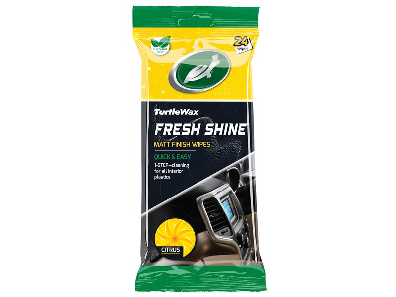 Fresh Shine Matt Wipes, Citrus (Pack of 24)