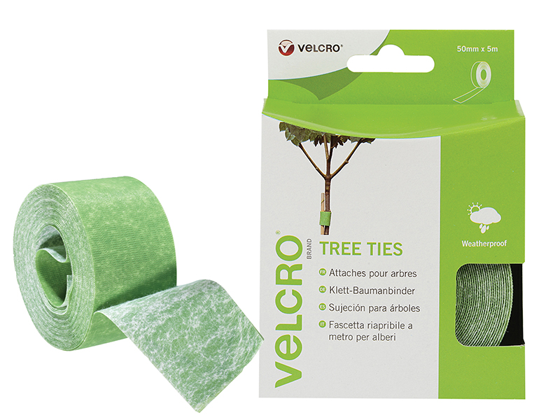 VELCRO(R) Brand ONE-WRAP(R) Tree Ties 50mm x 5m Green