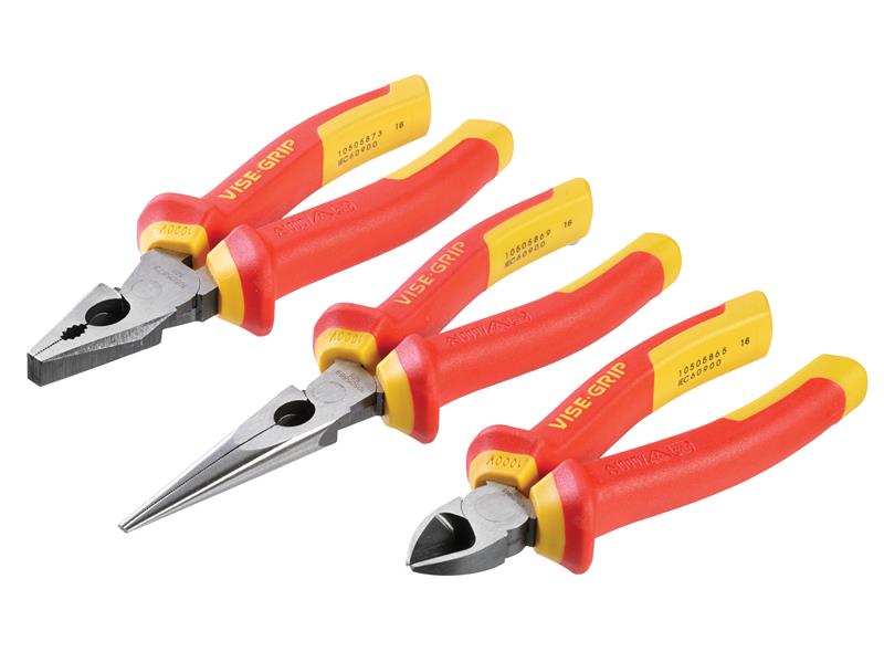 VDE 3pc Plier Set