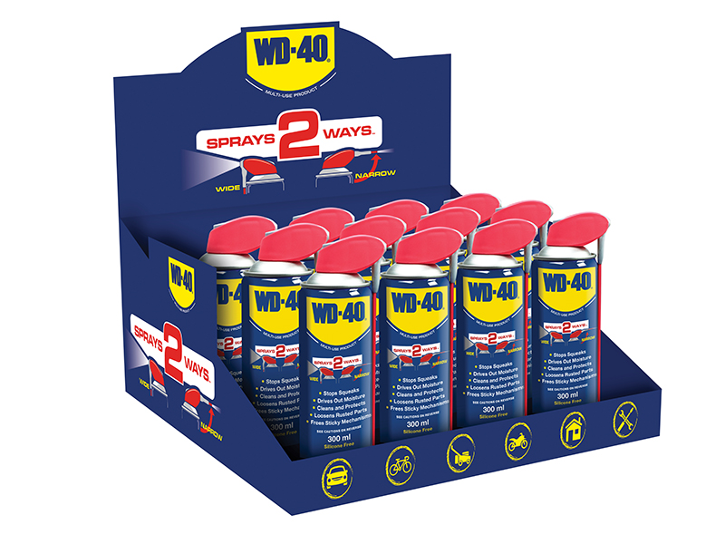 WD-40(R) Multi-Use Smart Straw 300ml (CDU of 12)