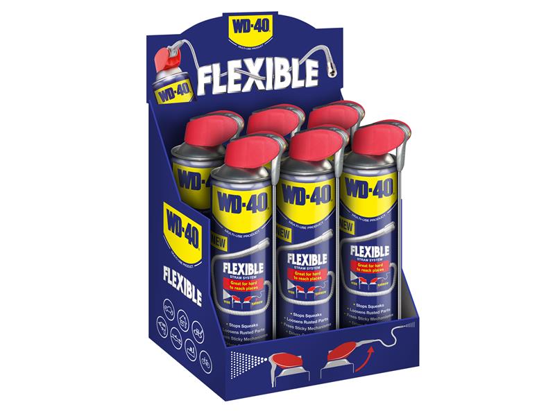 WD-40(R) Multi-Use Flexible Straw 400ml (CDU of 6)