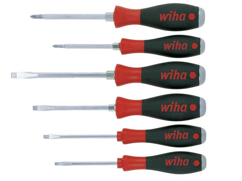 SoftFinish(R) SL/PH Hex Blade Screwdriver Set, 7 Piece