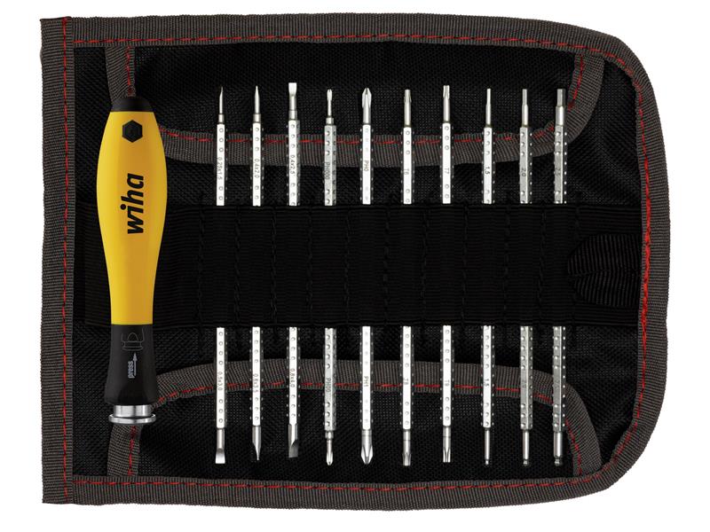 SYSTEM 4 SoftFinish(R) ESD Interchangeable Screwdriver Set, 12 Piece