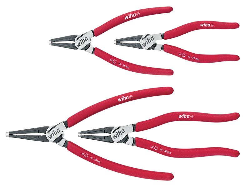 MagicTips(R) Classic Circlip Pliers Set, 4 Piece