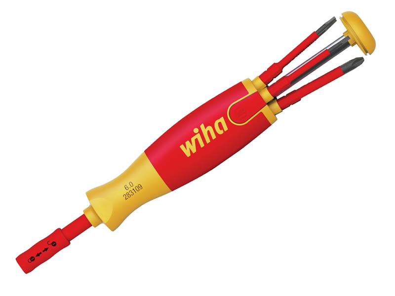 LiftUp electric Bit Magazine SL/PH Screwdriver Set, 6 Piece