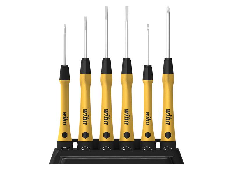 PicoFinish(R) SL/PH Fine ESD Screwdriver Set, 7 Piece