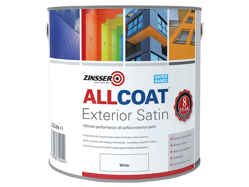 AllCoat(R) Exterior White 2.5 litre